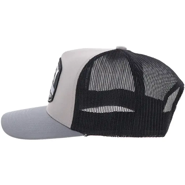 HOOey Salado Cap Grey W/ Black