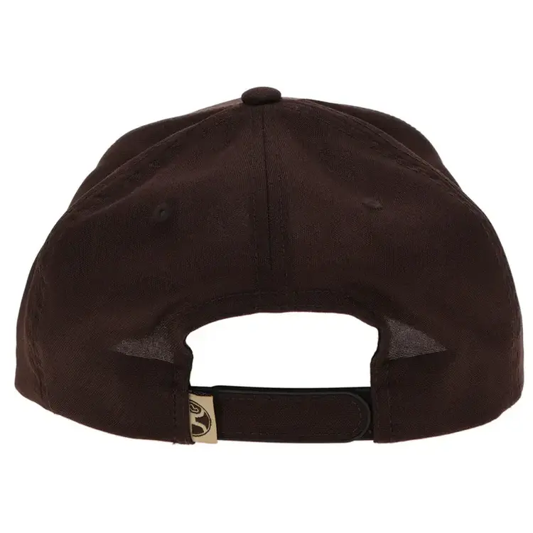 HOOey Wild Ride Cap Brown W/ Embroidered Logo