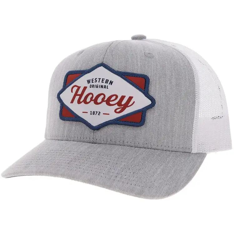 HOOey Diamond Cap Grey White