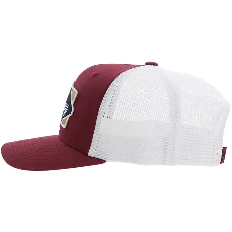 HOOey Diamond Cap Red White W/ Patch