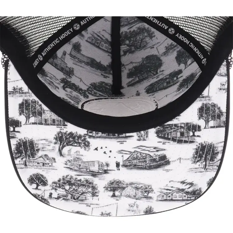 HOOey Hooey Music Cap Black White