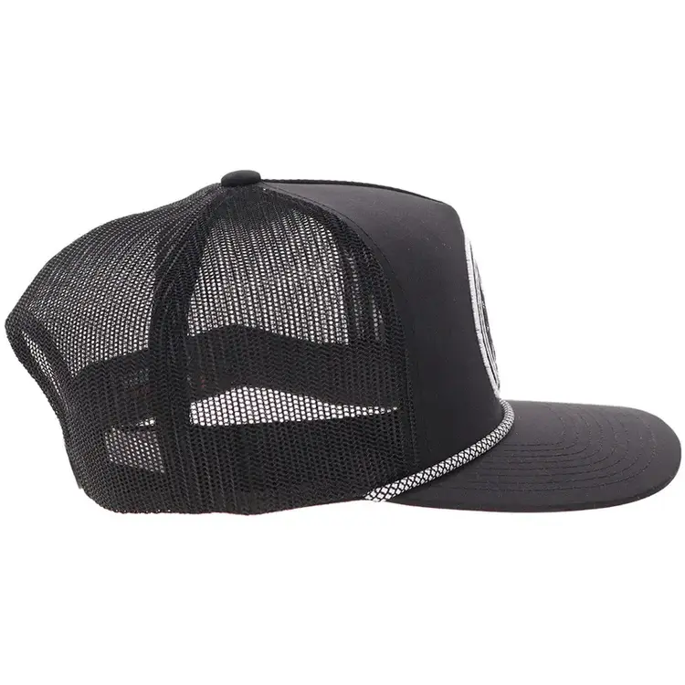 HOOey Hooey Music Cap Black White