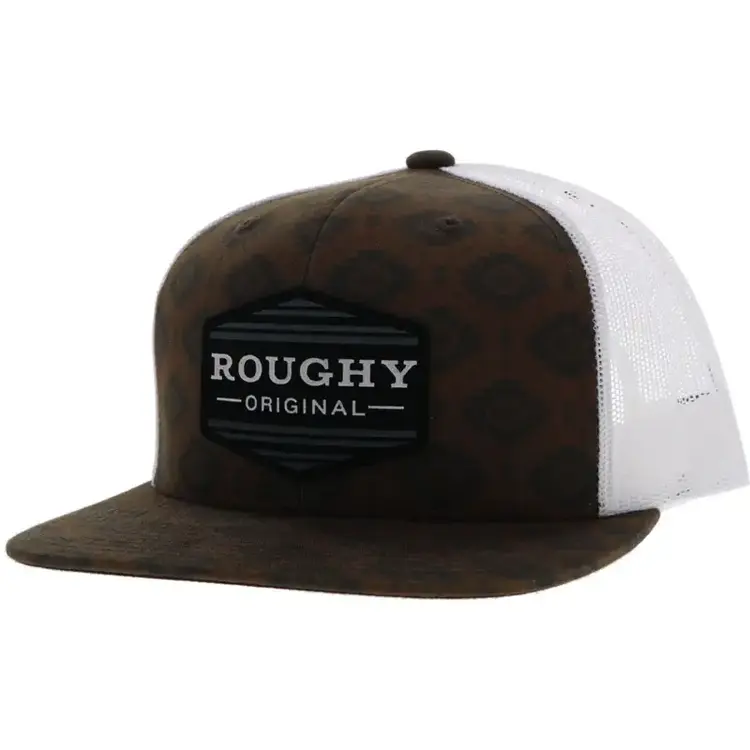 HOOey Tribe Cap Brown W/ Aztec Print