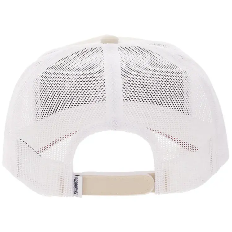 HOOey Pro Rodeo Cap Tan White Blue Logo