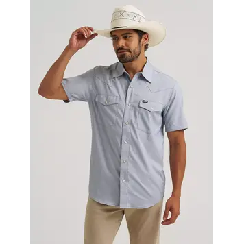 Wrangler ATG Drover Utility Shirt Bering Sea