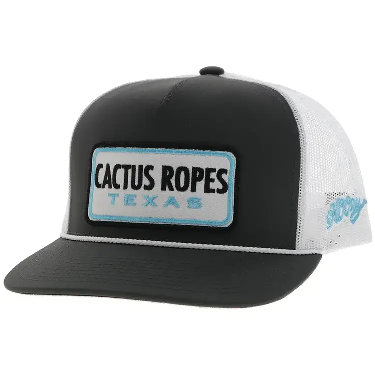 Cactus Ropes Youth Cactus Ropes Cap Grey White W/ Turquoise Patch