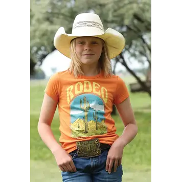 Cruel Denim Youth Rodeo Tee Orange