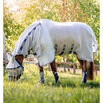 Horseware Rambo Protector Plus Fly Sheet Silver  Navy