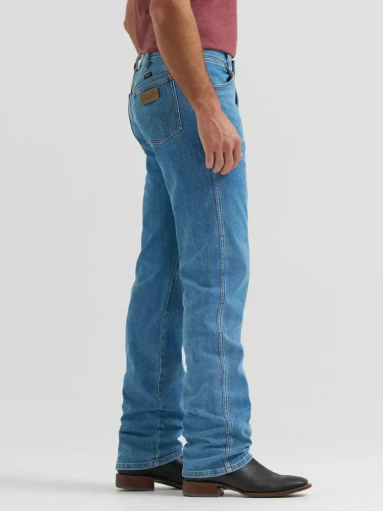 Wrangler Toughlite 13MWZ Stretch Cowboy Cut Faded Stone