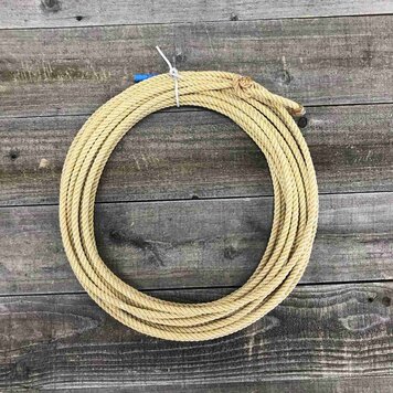 Cowboy Cordage Synco Tri Lead Poly Gold White 3 Strand 9.0 60'