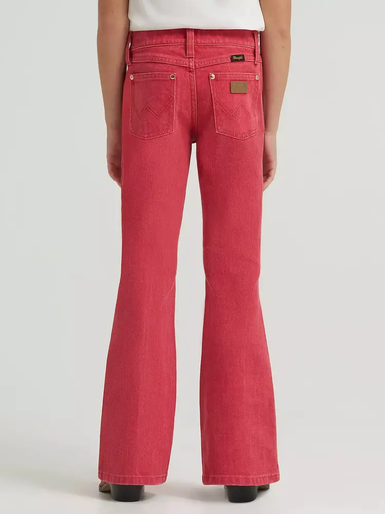 Wrangler Youth Lainey Wilson Flare Jean Red
