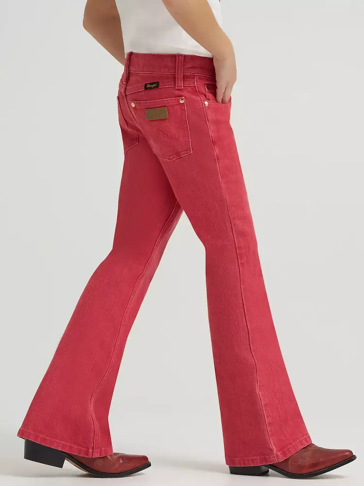 Wrangler Youth Lainey Wilson Flare Jean Red