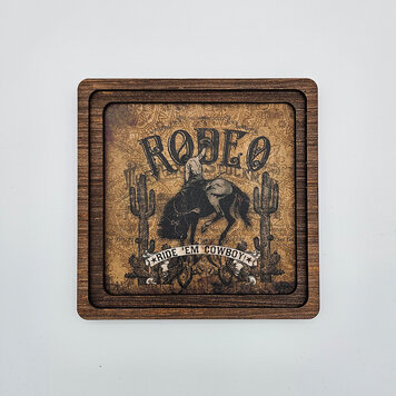 Ride Em Cowboy Frame 8" x 8"