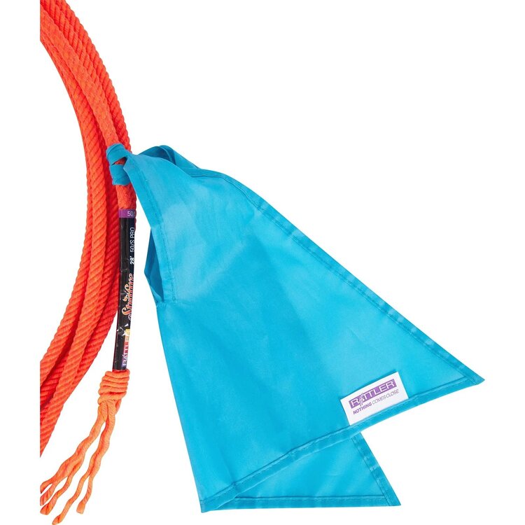 Rattler Solid Breakaway Flag Turquoise 4 Pack