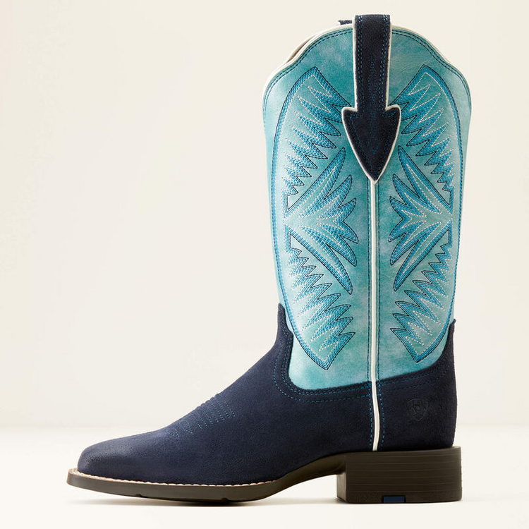 Ariat Round Up Ruidoso Boot Midnight in Marfa Roughout