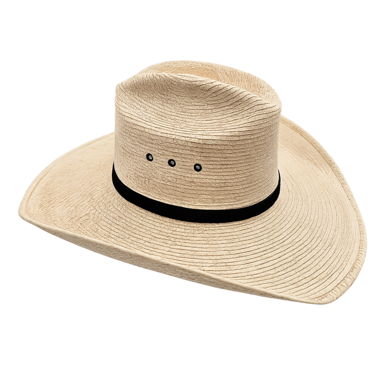 SunBody Hats 4" Guatemalan Palm W/ Eyelets