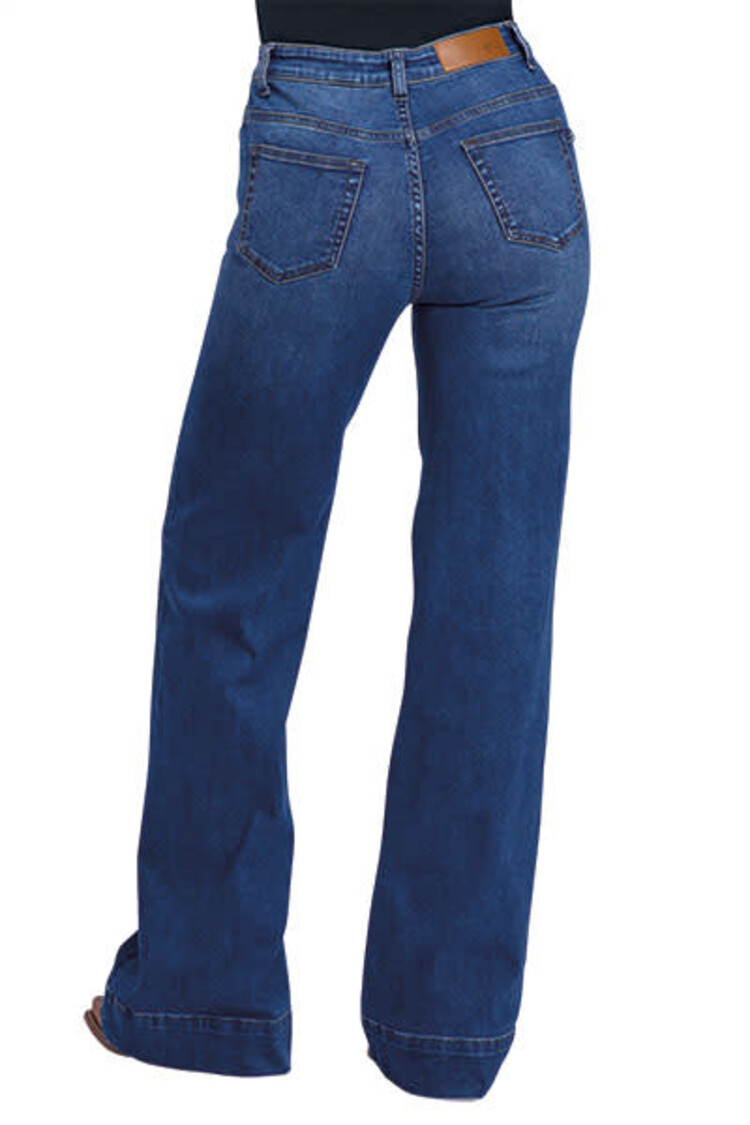 Tin Haul Claire High Rise Wide Leg Utility Loop Pocket