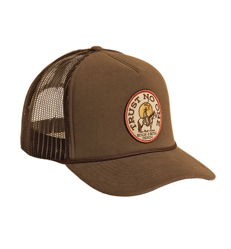 Rock & Roll Denim Trust No One Cap Olive