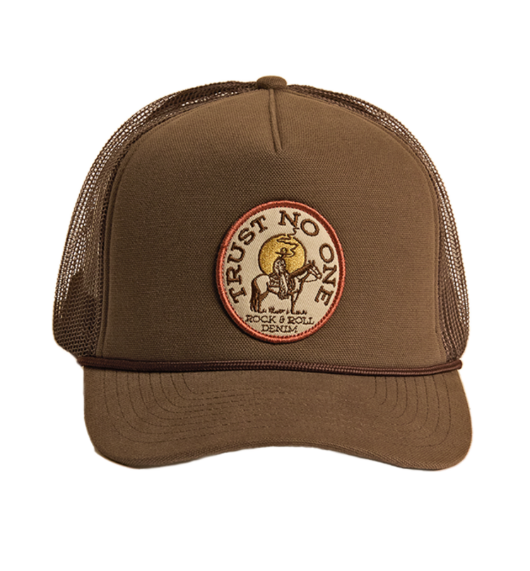 Rock & Roll Denim Trust No One Cap Olive