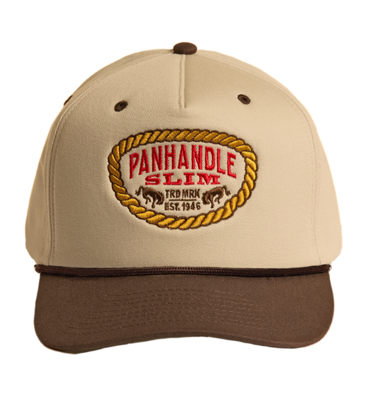Panhandle Western Wear Vintage Embroidery Cap Brown