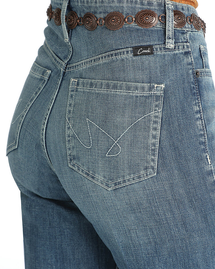Cruel Denim Casey Medium Stone High Rise Loose