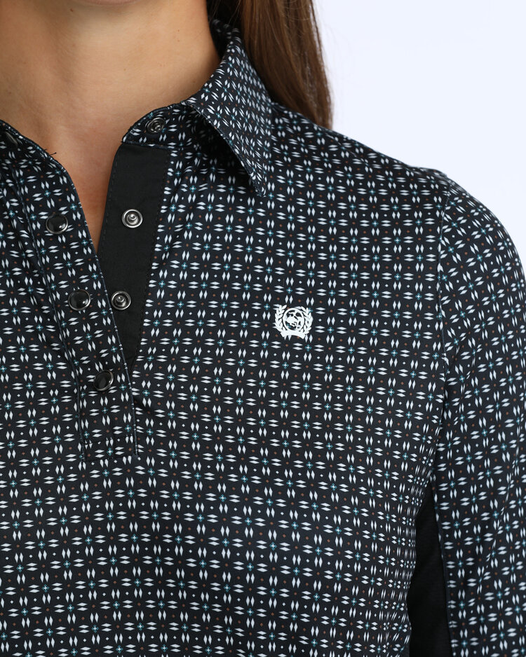 Cinch Hybrid Arenaflex Black Print