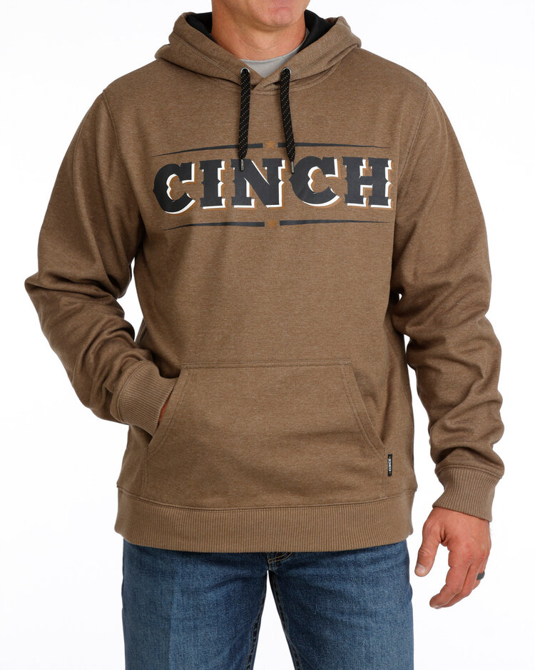 Cinch Black Cinch Logo Hoodie Brown