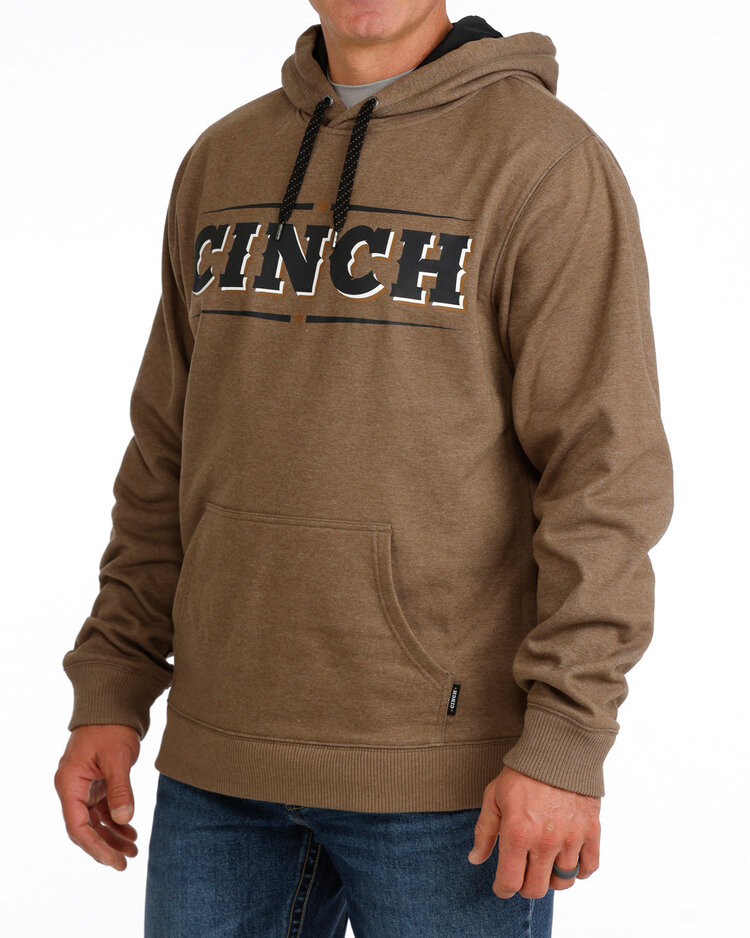 Cinch Black Cinch Logo Hoodie Brown