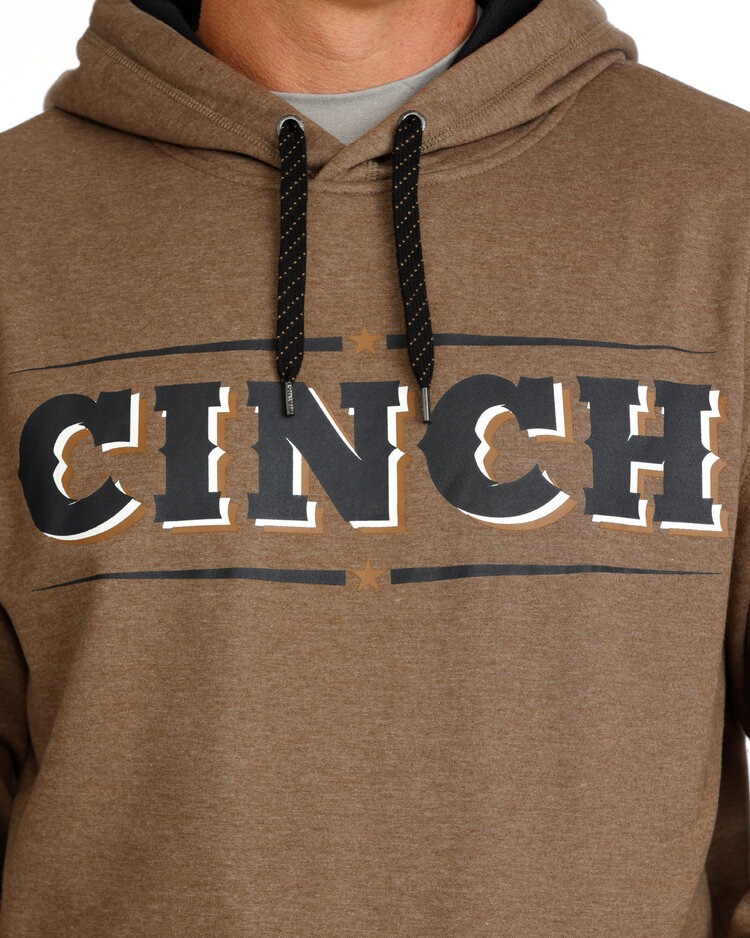 Cinch Black Cinch Logo Hoodie Brown