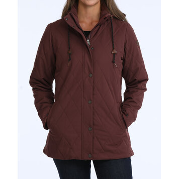 Cinch Quilted Barn Coat Purple
