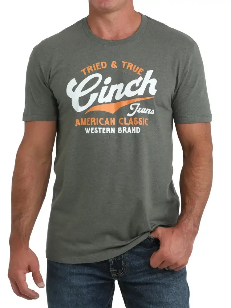 Cinch American Classic Tee Olive