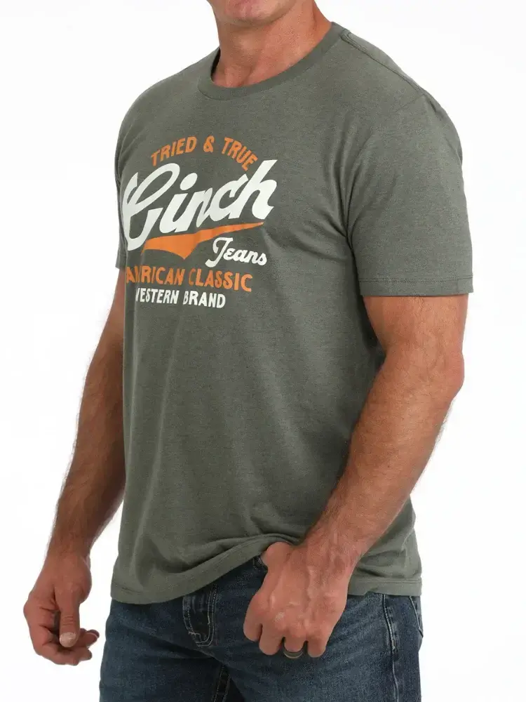 Cinch American Classic Tee Olive