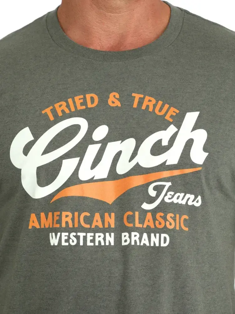 Cinch American Classic Tee Olive