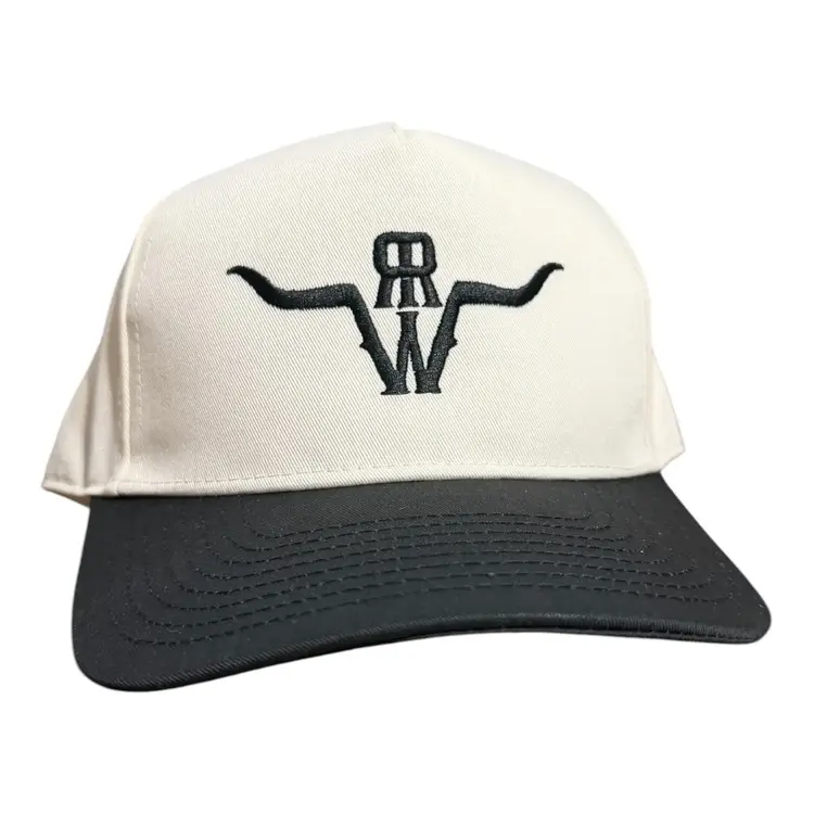 Rusted Ranch Wear Heritage A Frame Cap Black Ivory