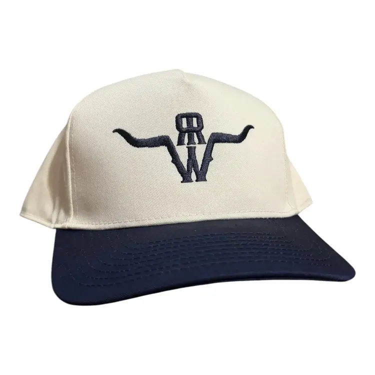 Rusted Ranch Wear Heritage A Frame Cap Navy Ivory