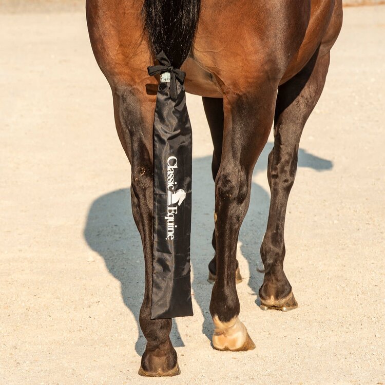 Classic Equine Slick Tail Bag Black