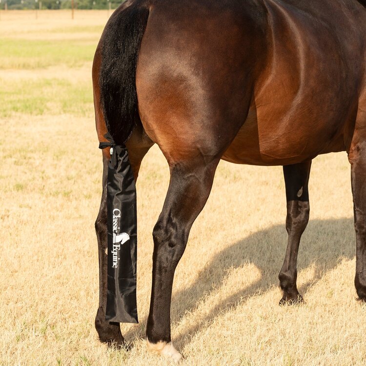 Classic Equine Slick Tail Bag Black