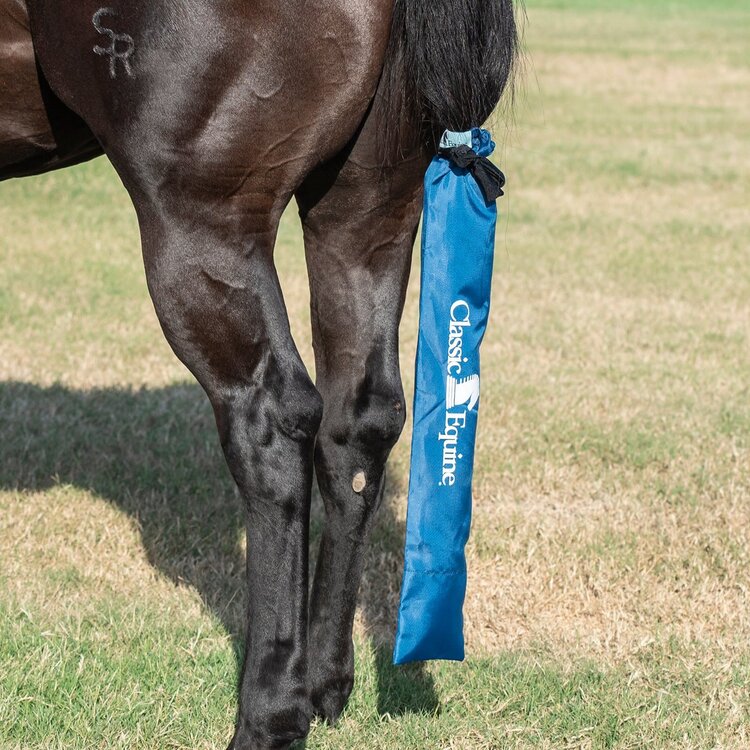 Classic Equine Slick Tail Bag Dark Blue