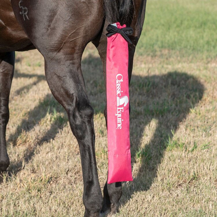 Classic Equine Slick Tail Bag Hot Pink