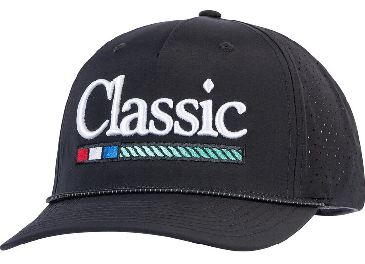 Classic Ropes The Performance Hat X Classic Rope Black White