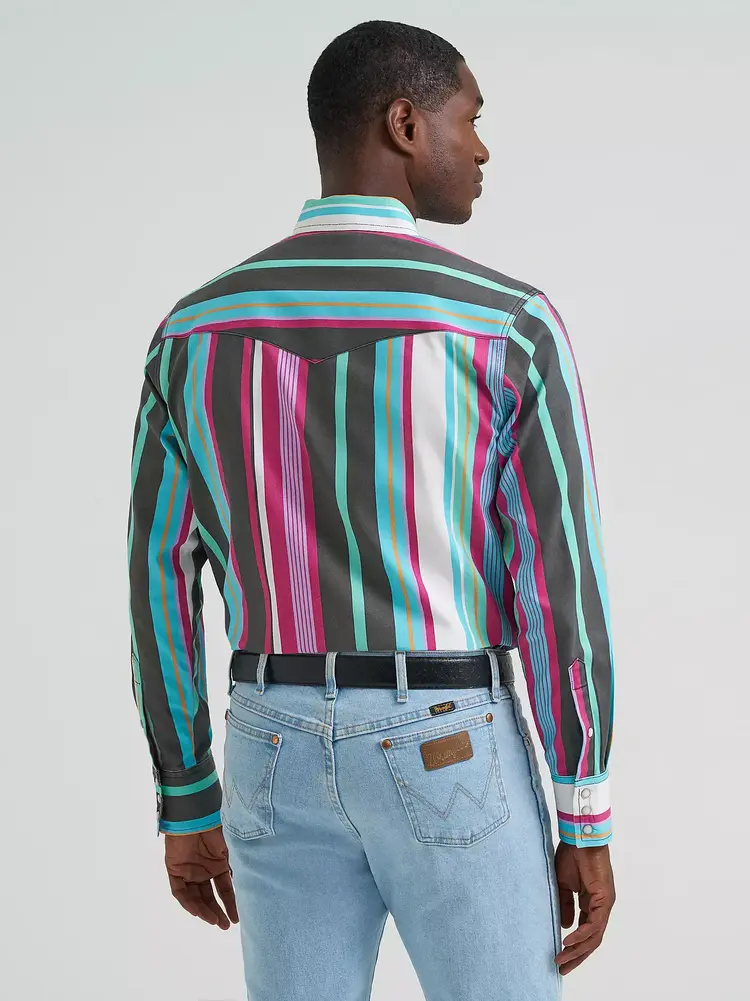 Wrangler Brushpopper Stripe Multi Stripe