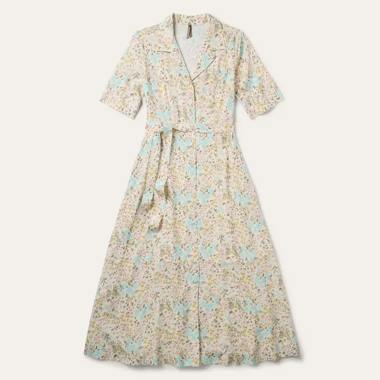 Stetson Prairie Floral Snap Dress