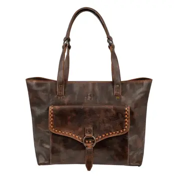 STS Ranchwear Bandera Chocolate Carry All Tote