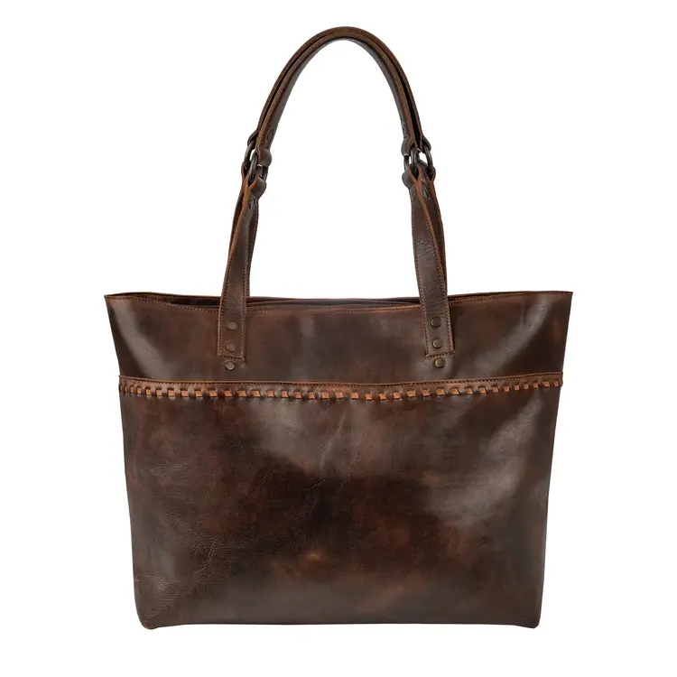 STS Ranchwear Bandera Chocolate Carry All Tote