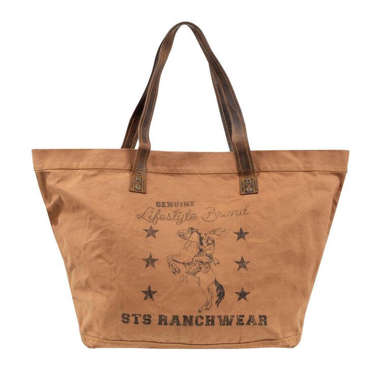 STS Ranchwear Ranch Surplus Large Tote Canvas