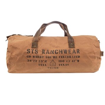 STS Ranchwear Ranch Surplus Duffle Bag Canvas