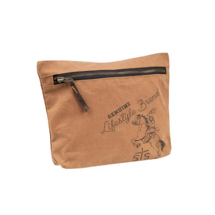 STS Ranchwear Ranch Surplus Cosmetic Pouch Canvas