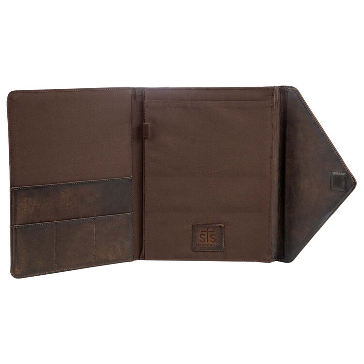 STS Ranchwear Cowhide Chief Envelope Binder