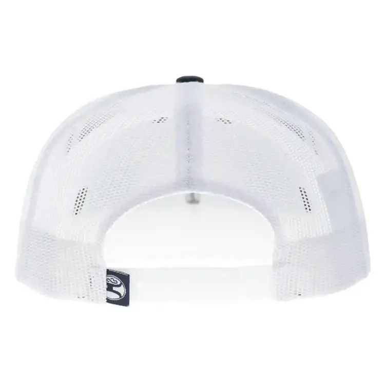 HOOey Mesa 6 Panel Snapback Navy White