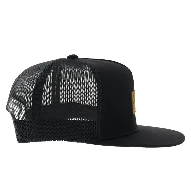 HOOey OG Patch 5 Panel Snapback Black